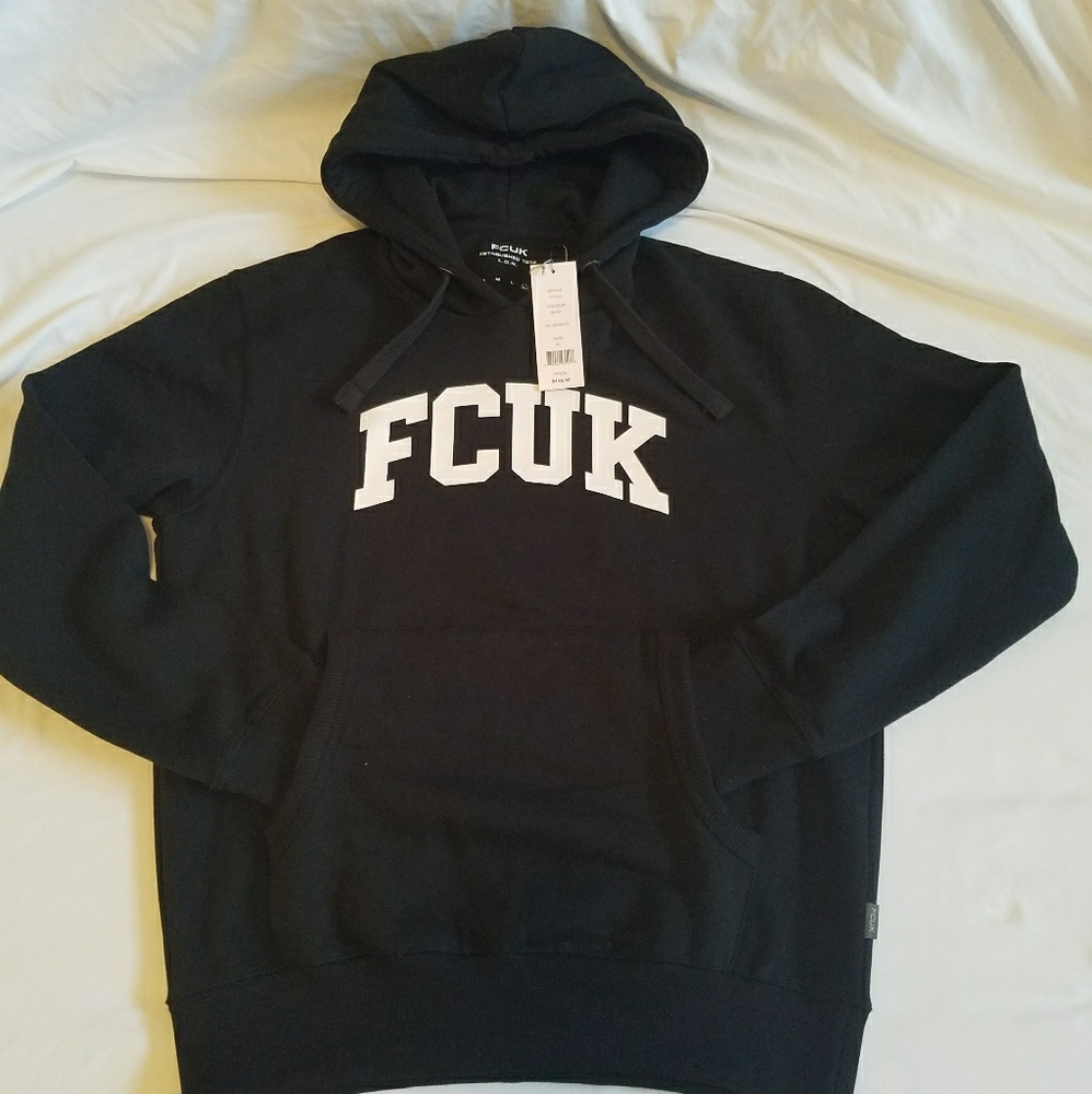 FCUK French Connection Mens size XL hoodie